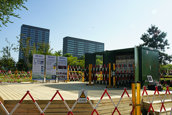 國網領導一行到赫茲曼項目現場考察