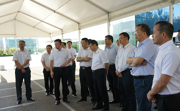 國網領導一行到赫茲曼項目現場考察